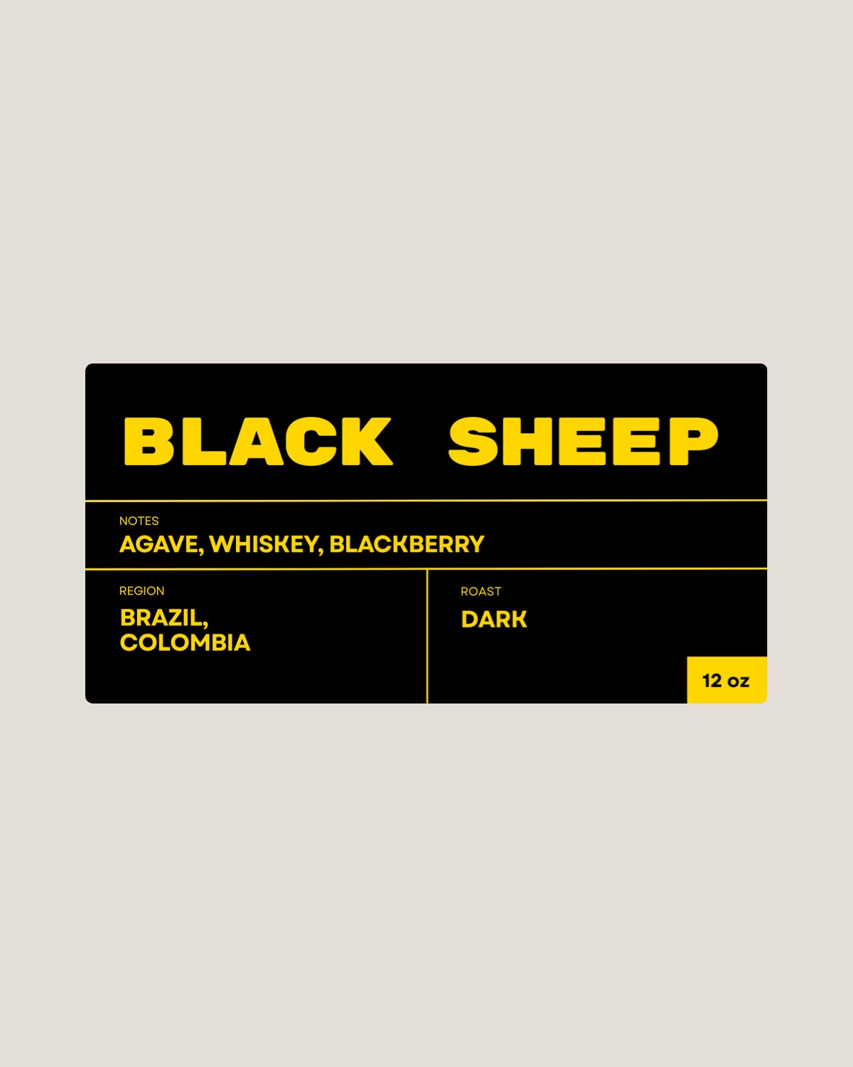 BLACK SHEEP | DARK ROAST