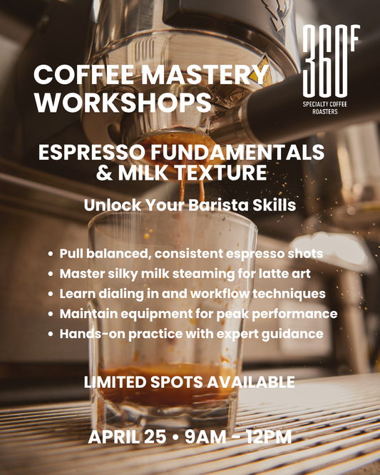 Espresso Fundamentals & Milk Texture APRIL 25