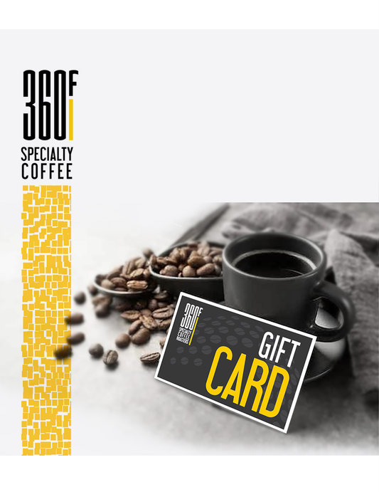 360f Coffee GIFT CARD