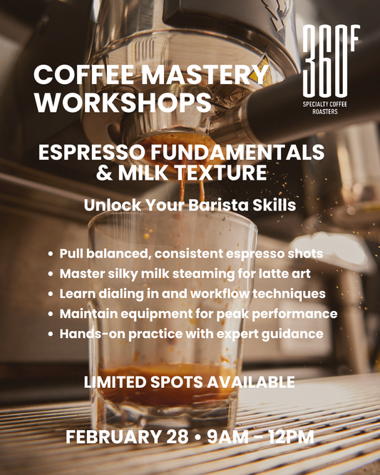 Espresso Fundamentals & Milk Texture FEBRUARY 28